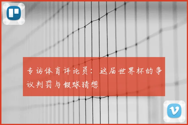专访体育评论员：这届世界杯的争议判罚与假球猜想