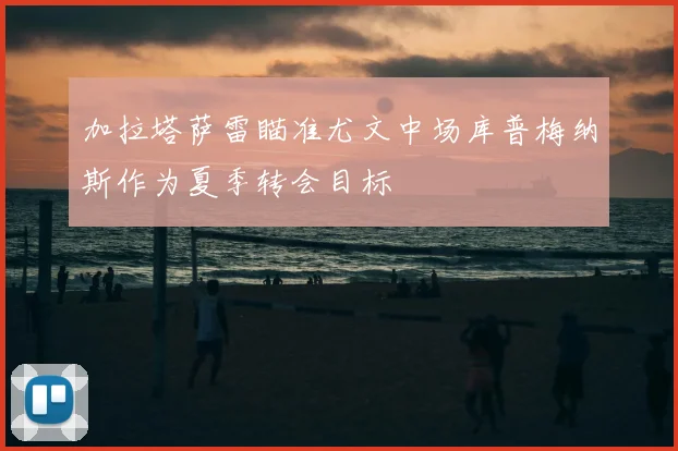 加拉塔萨雷瞄准尤文中场库普梅纳斯作为夏季转会目标