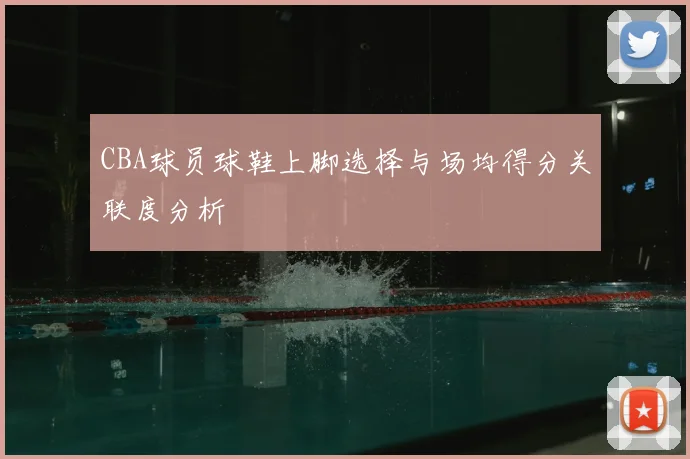 CBA球员球鞋上脚选择与场均得分关联度分析